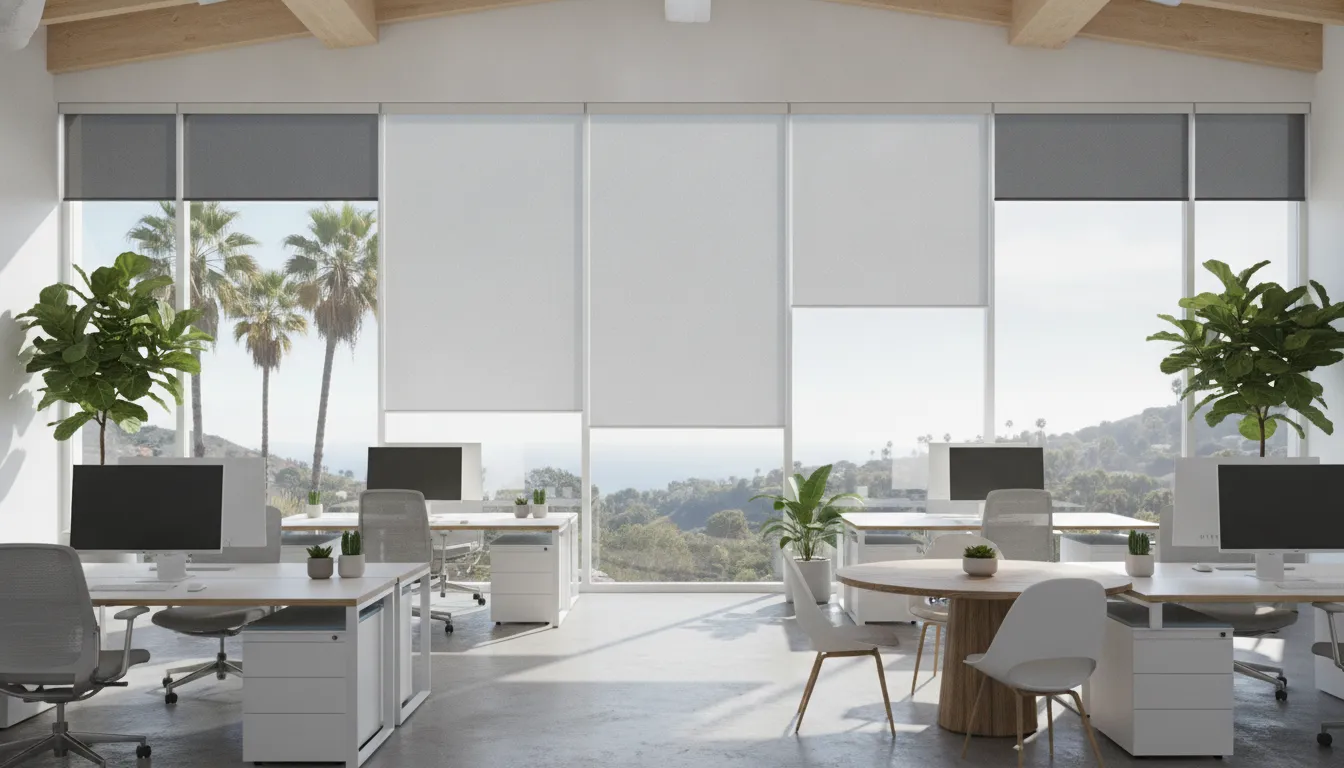 Commercial Window Treatments Guide for Southern California Offices