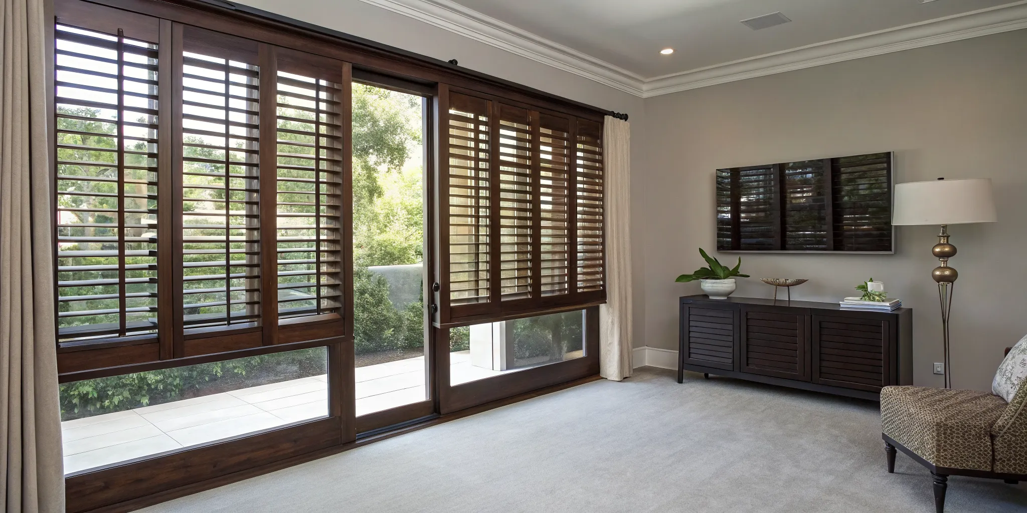 7 Reasons to Choose Dark Wood Plantation Shutters
