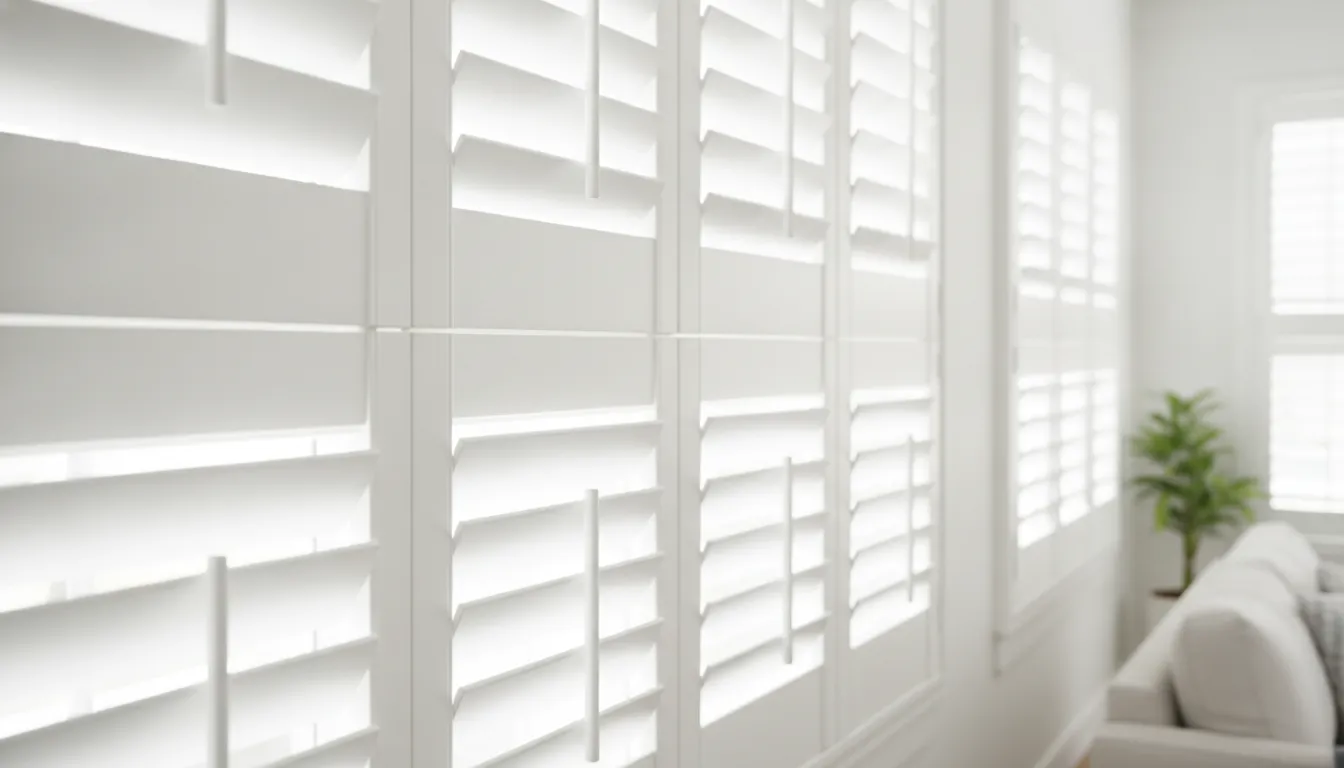 Different interior shutter louver sizes for custom windows
