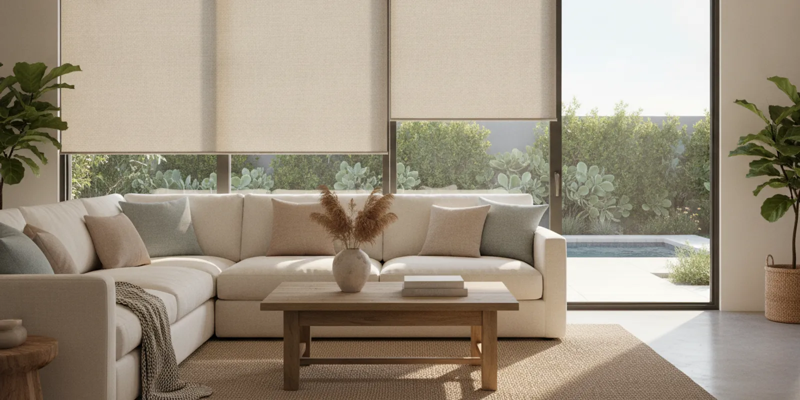 Roller Shades for Patio Doors: Privacy, Light, and Clearance