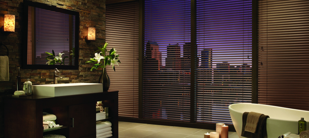 blinds in bathroom - san diego blinds