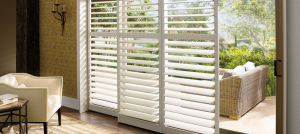 elegant white shutters - Southern California Window Coverings