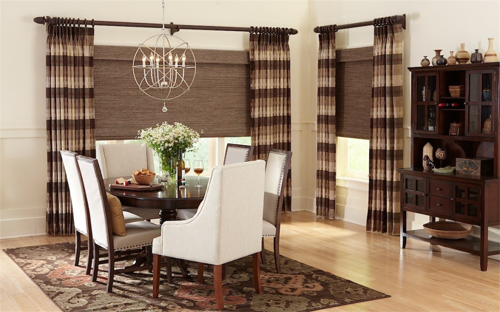 stylish living room draperies - Southern California Window Coverings