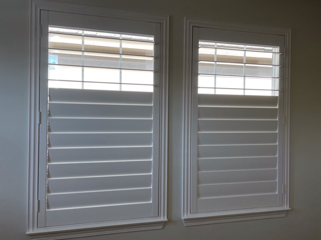 shutters on windows