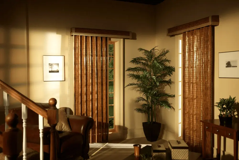 long curtains on windows