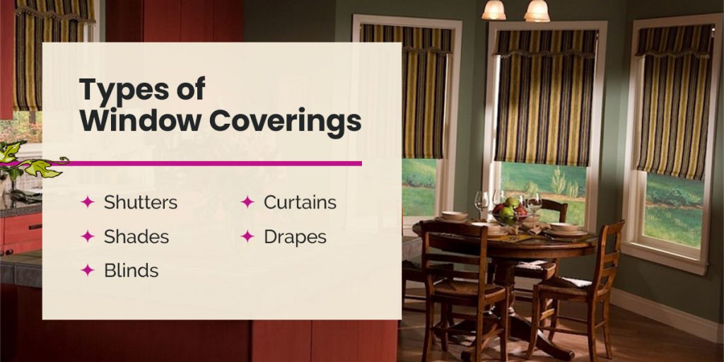 Types of Window Coverings