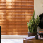 tan blinds in living room - blinds san diego